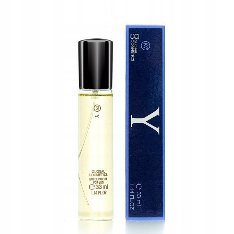 197 Y Men's Perfume 33ml Bergamot Ginger Woody Lasting Elegant Fragrance Packaging status original