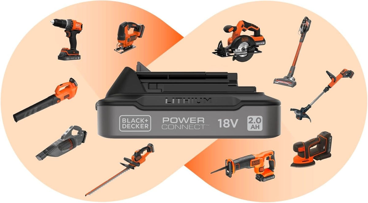 1AH CHARGER FOR 18V AND 14,4V BATTERIES ORANGE COMPATIBLE Maximum amperage 1.5 A