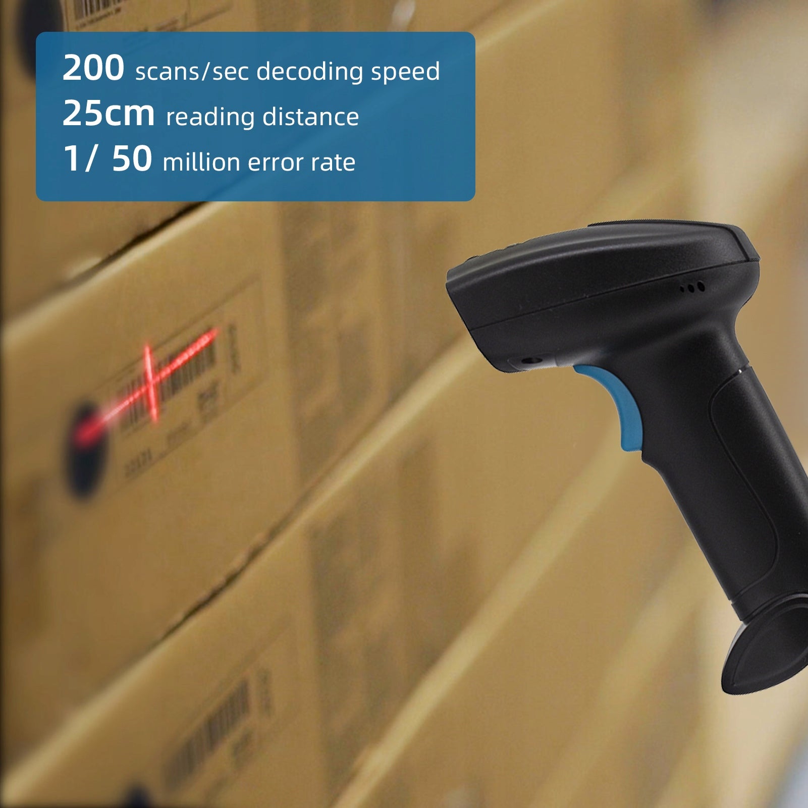 1D Barcode Scanner Portable Handheld Barcode Code URERAD QO Brand no brand