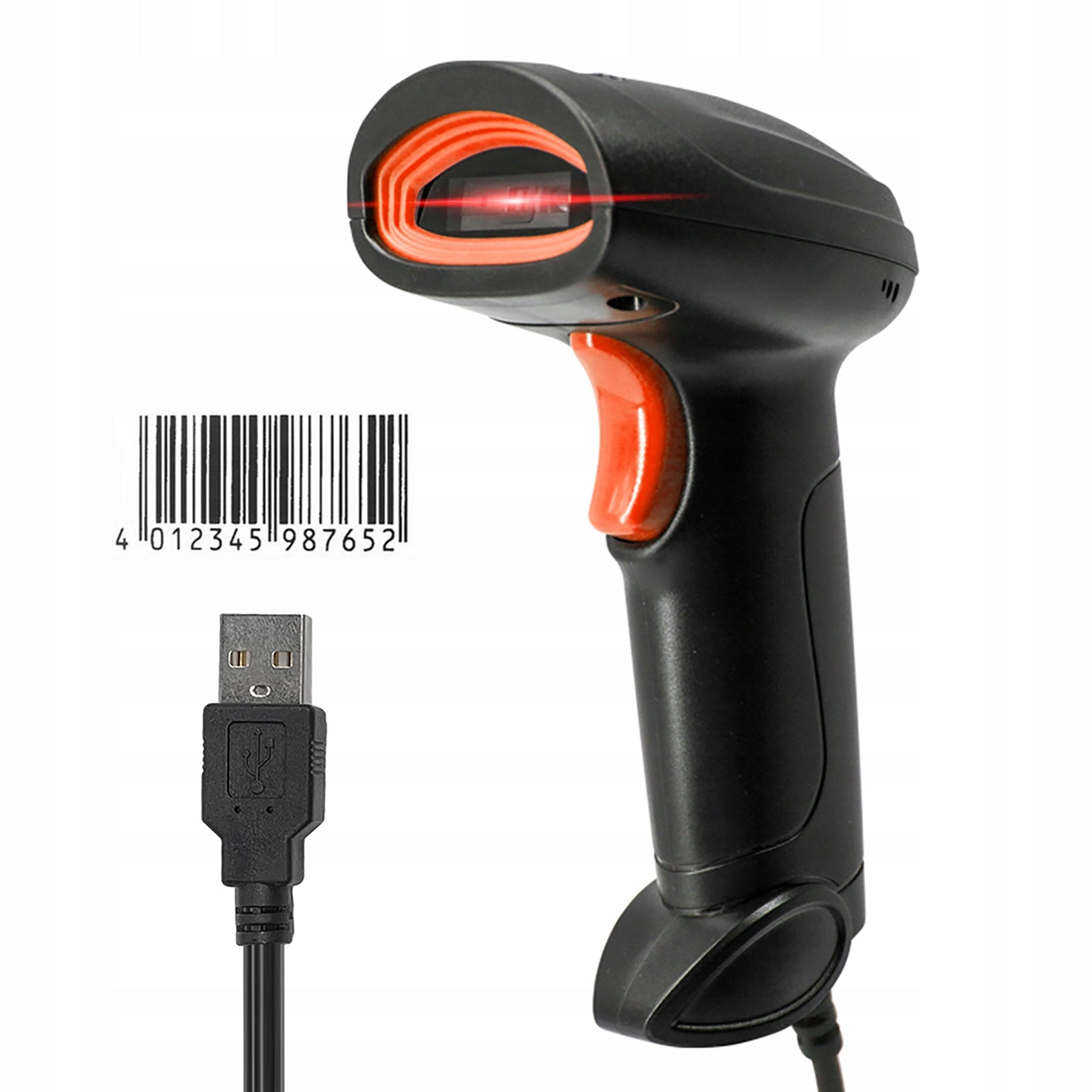 1D Barcode Scanner USB connection USB CCD MM connection