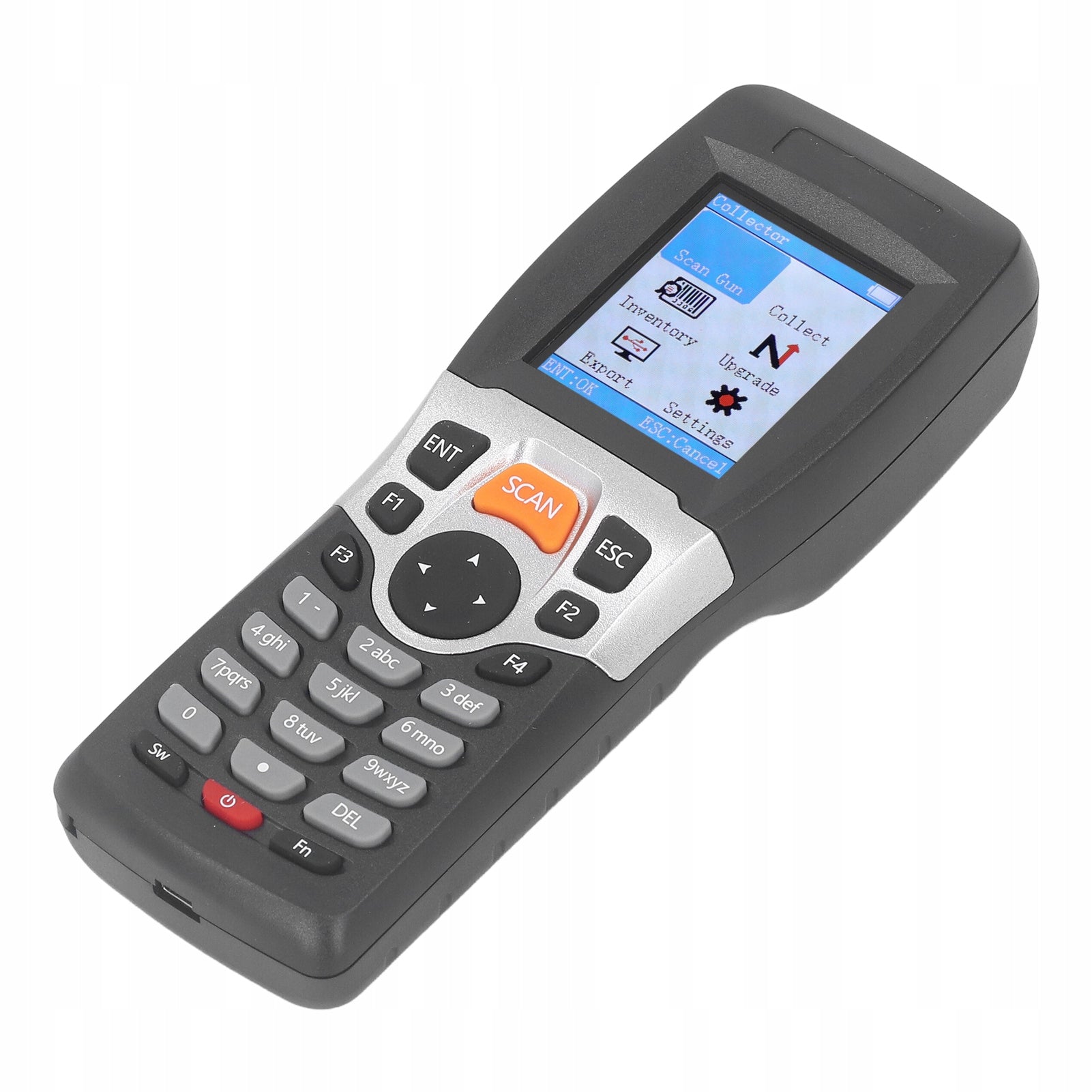 1D Wireless Barcode Scanner 2,4GHz 2,2 inch Color 23