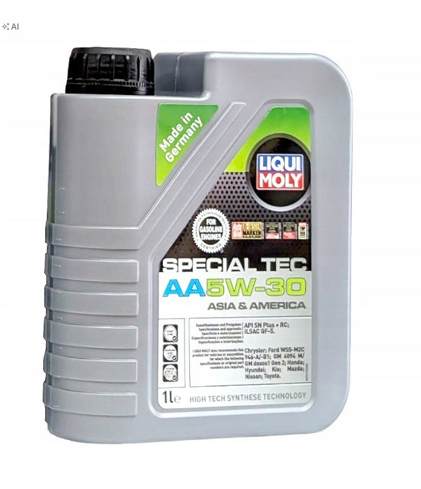 1L ENGINE OIL LIQUI MOLY SPECIAL TEC AA 5W-30