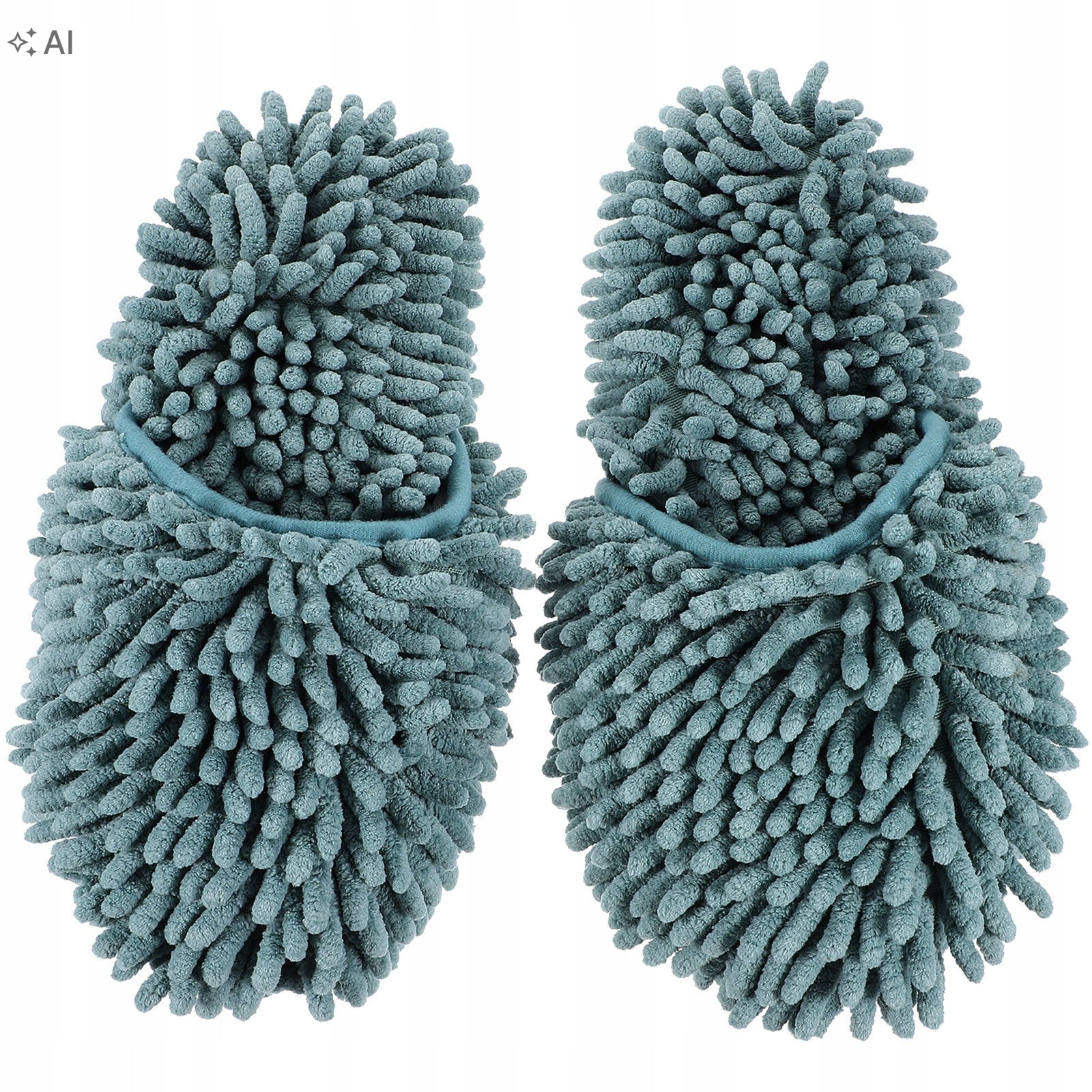 1PAIR PRACTICAL WASHABLE MOP SHOES CONVENIENT INDOOR SWEEPING SLIPPERS Manufacturer code 17791871