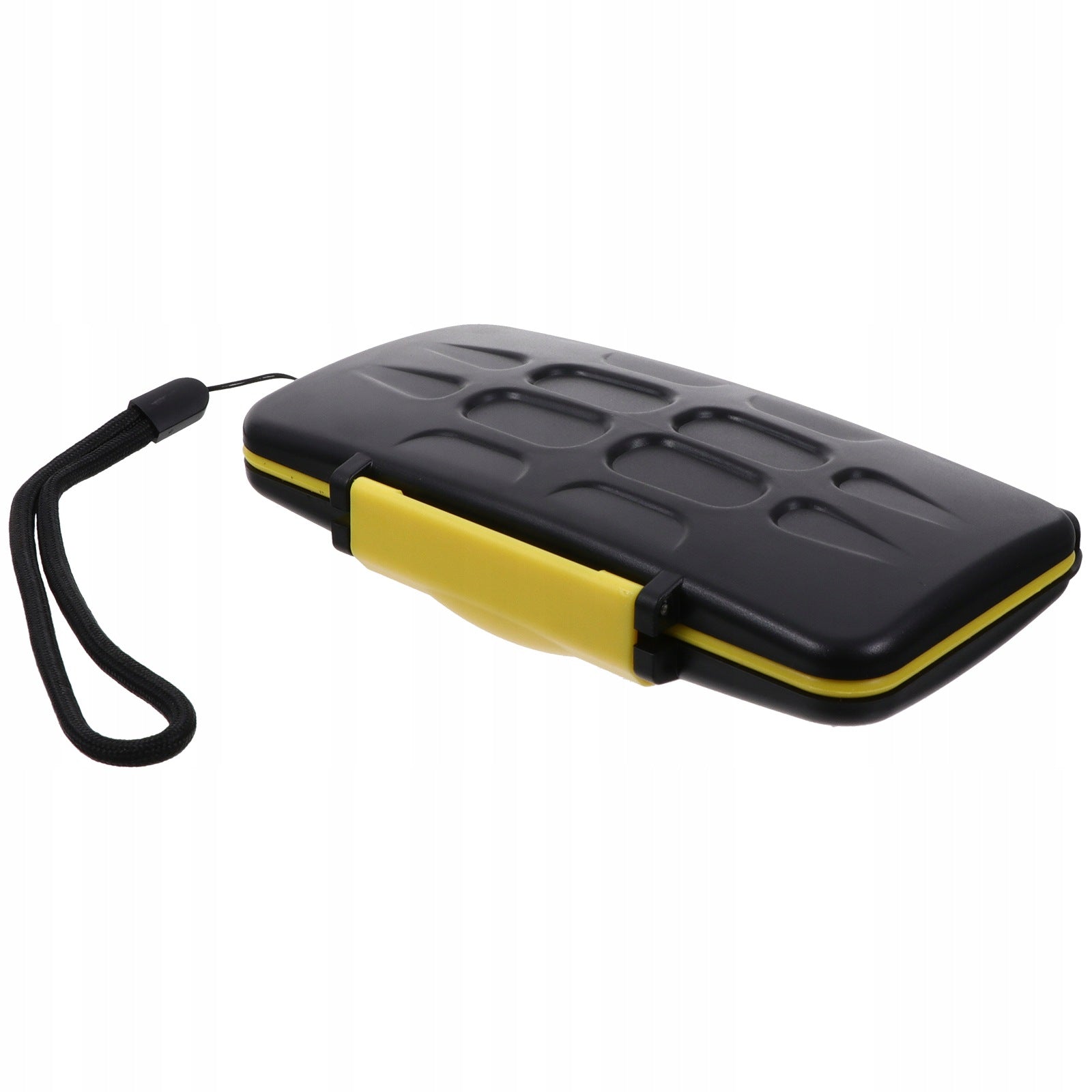 1PC WATERPROOF YELLOW AND MEMORY CARD STORAGE CASE