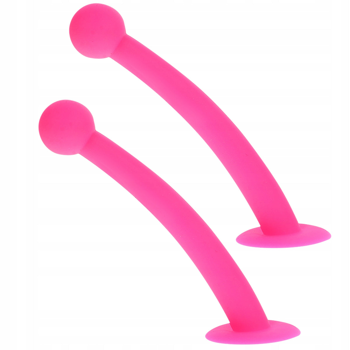 1Pair Flexible Rosy Helmet Tentacles with Easy Install Suction Cups Manufacturer no brand