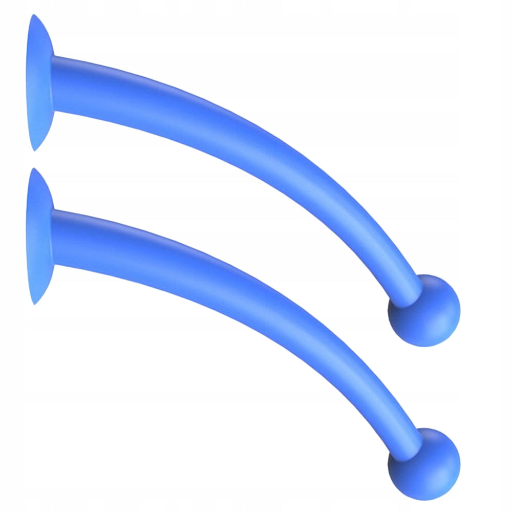 1Pair Flexible Silicone Tentacle Antennae for Kids and Cycling Helmets