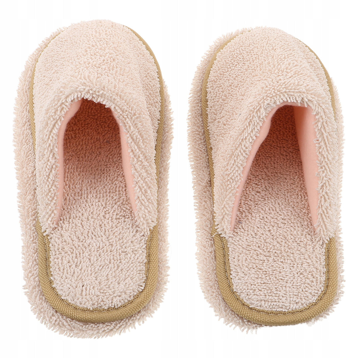 1Pair Practical Washable Mop Slippers for Quiet Household Sweeping Brand no brand