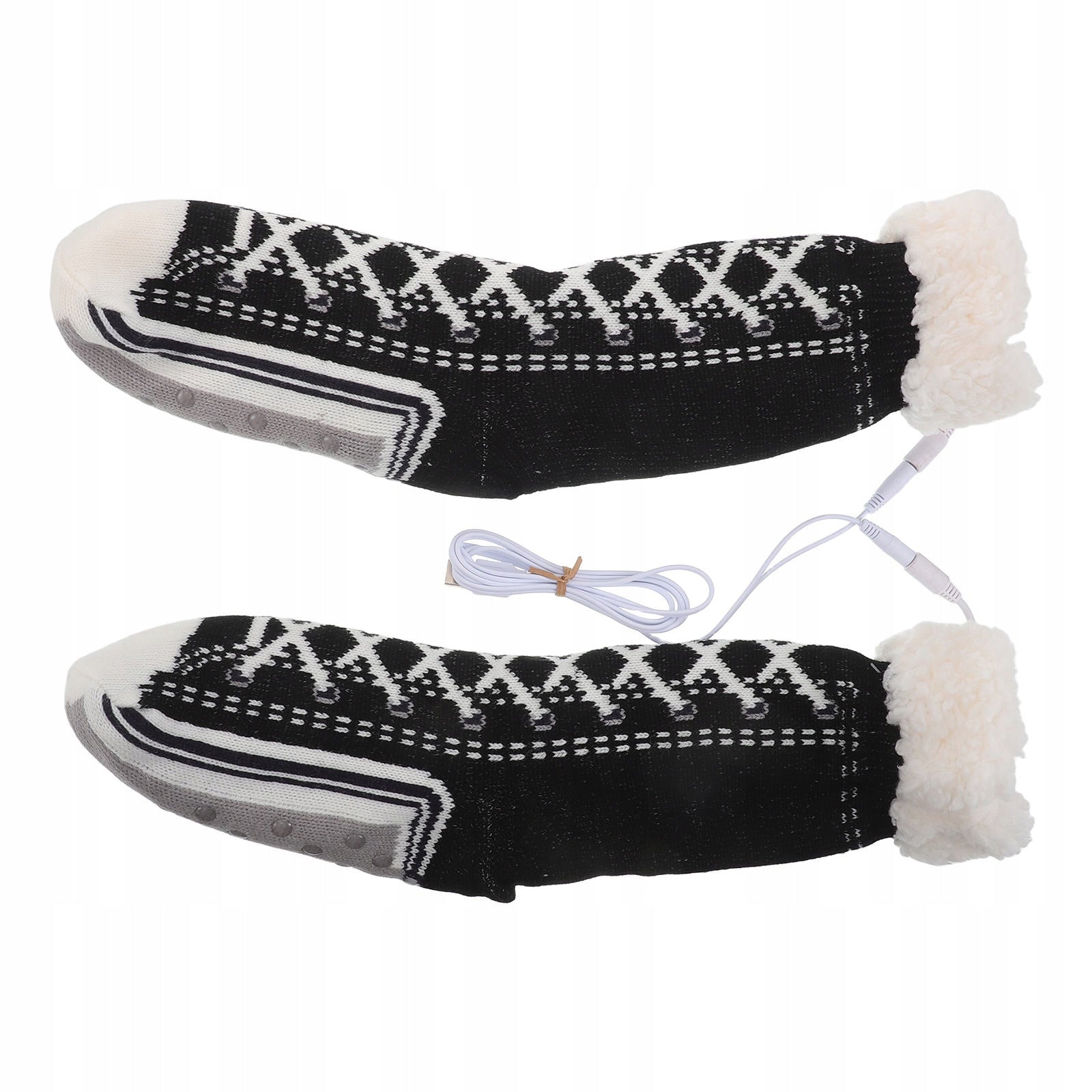 1Pair USB Foot Warmer Socks Soft Breathable Heat for Women Medical device type accessories for a medical device or a product without an intended medical purpose