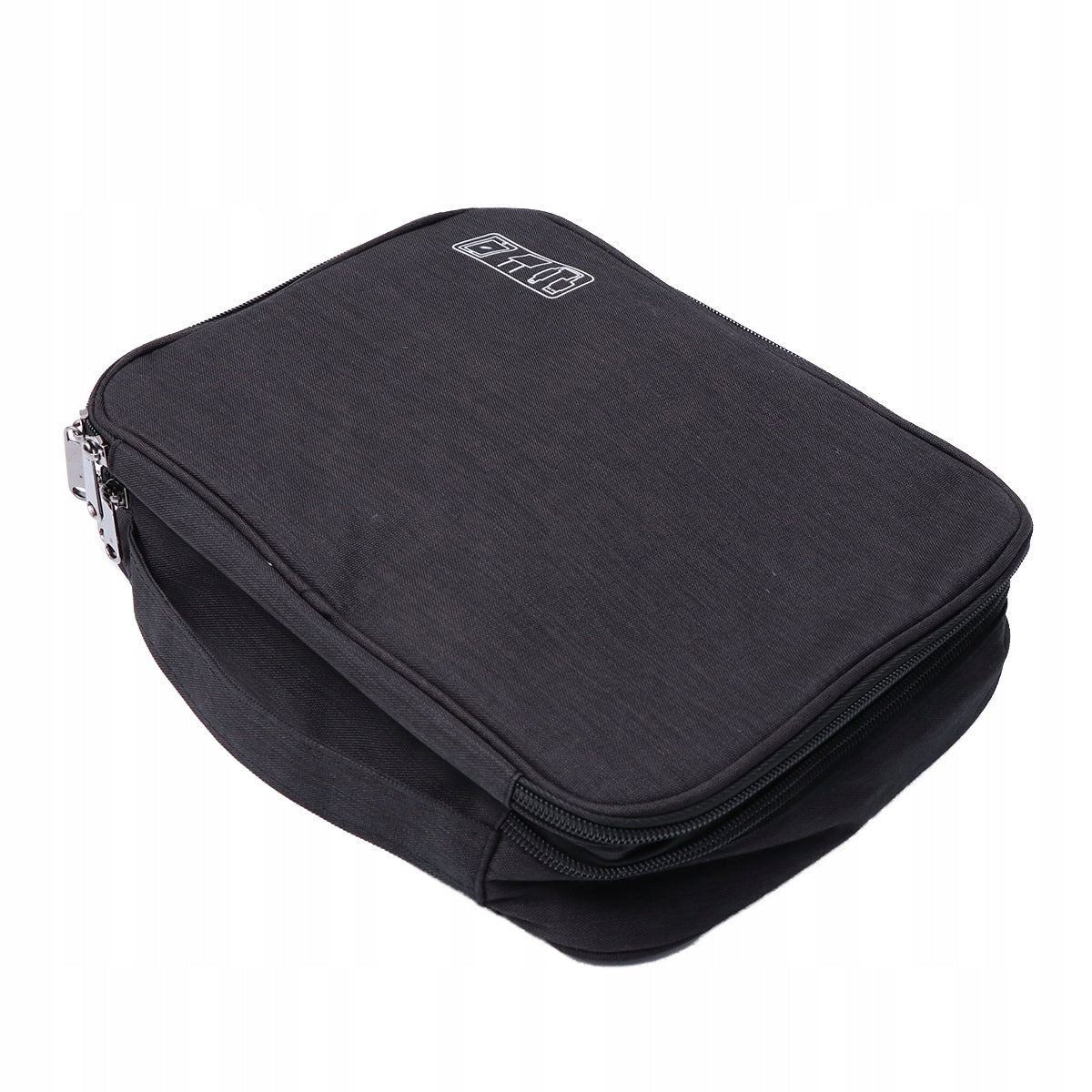 1Pc Black Waterproof Electronics Accessories Organizer Cable Carrying Case Color black