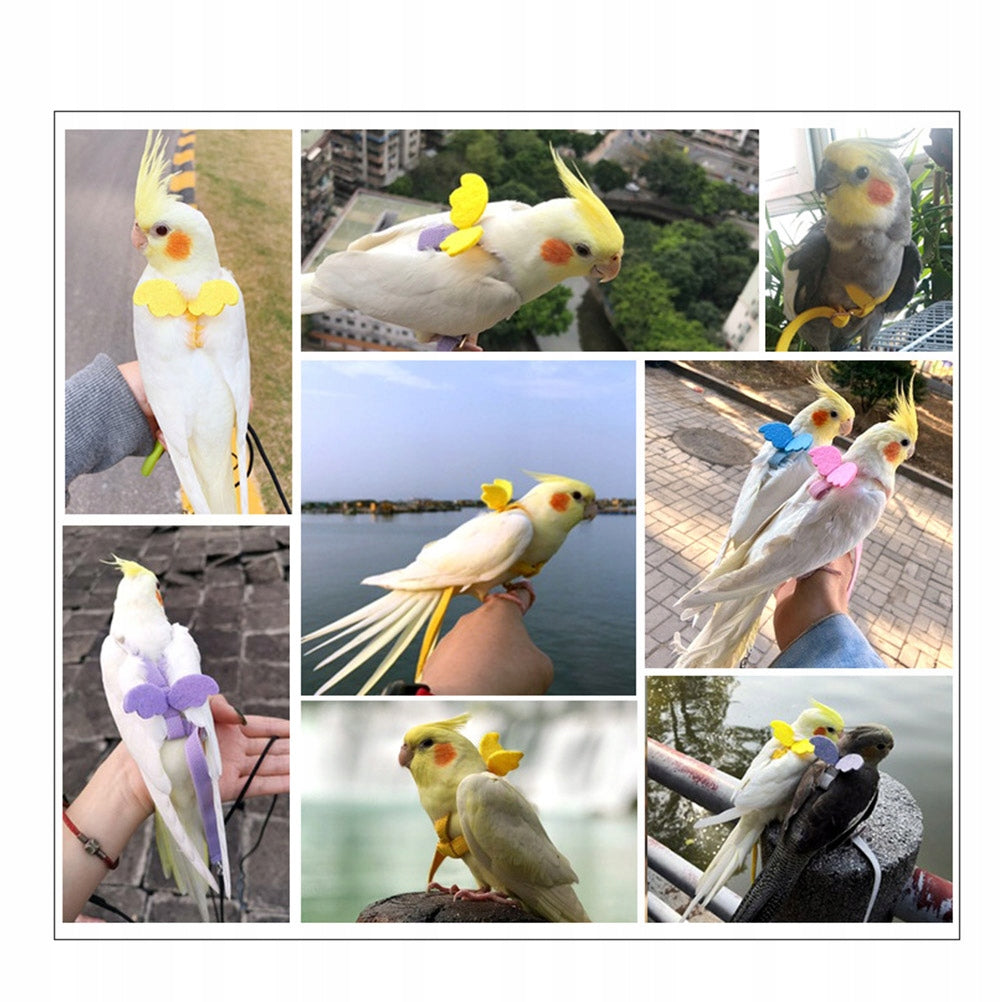 1Pc Pet Supplies Pink Parrot Flying Traction Harness Rope Manufacturer code 7610934