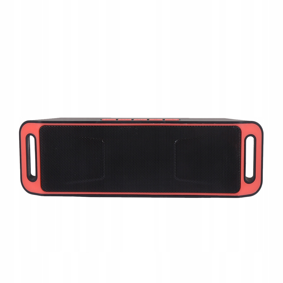 1Pc Portable Red Wireless Speaker with Premium Sound Quality