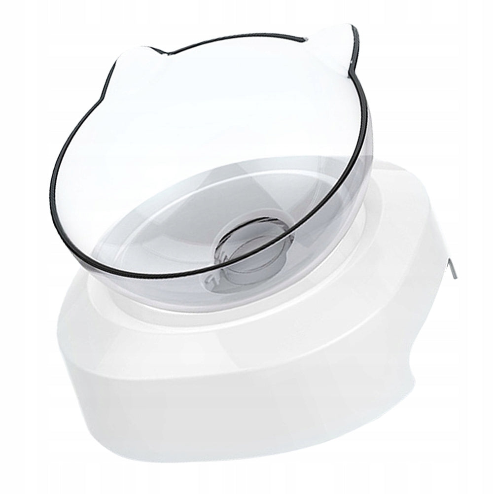 1Pc Practical Pet Feeding Container ABS Water and Food Bowl