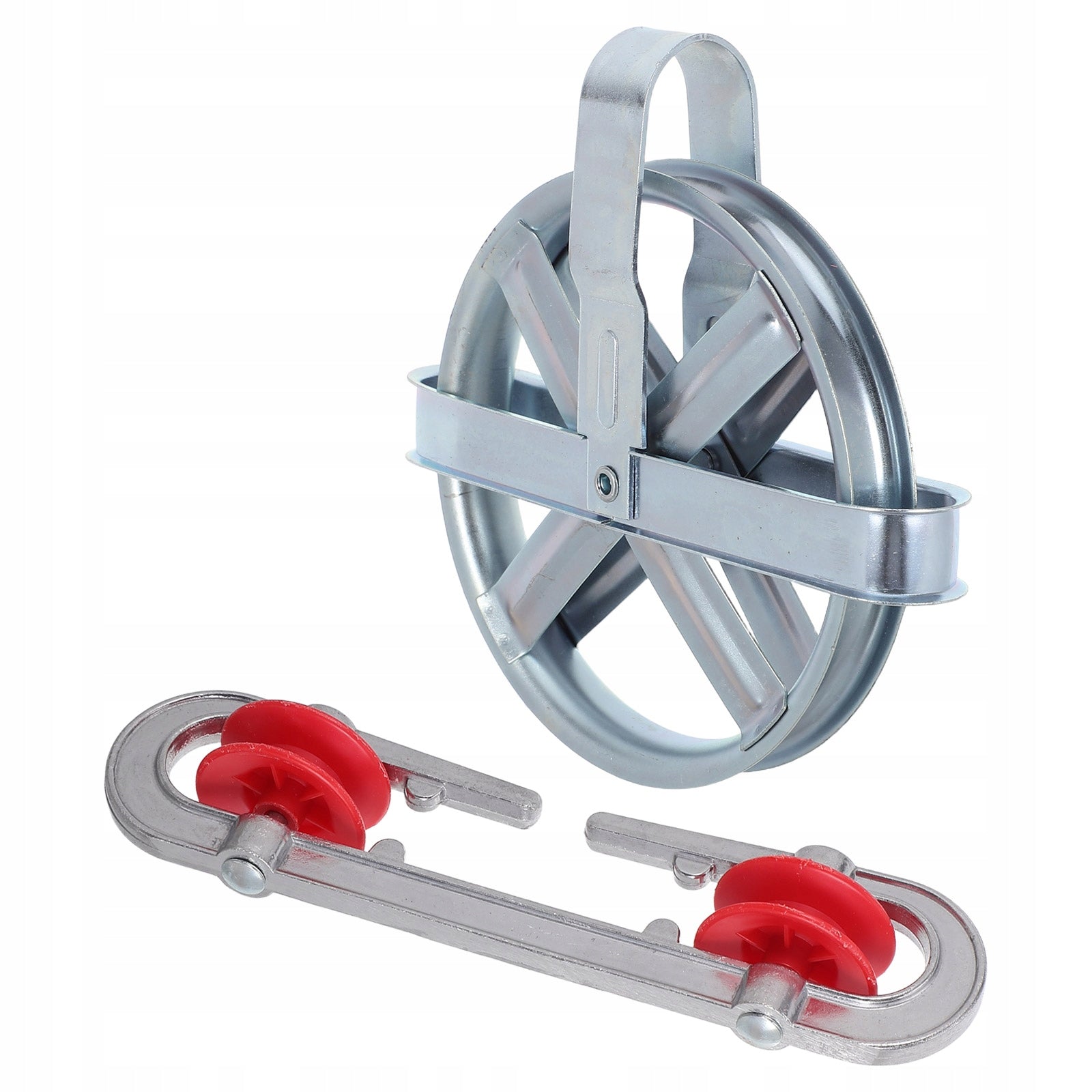 1SET BACKYARD CLOTHESLINE PULLEY KIT WITH DEEP GROOVE AND EASY INSTALL EAN (GTIN) 4896029841979