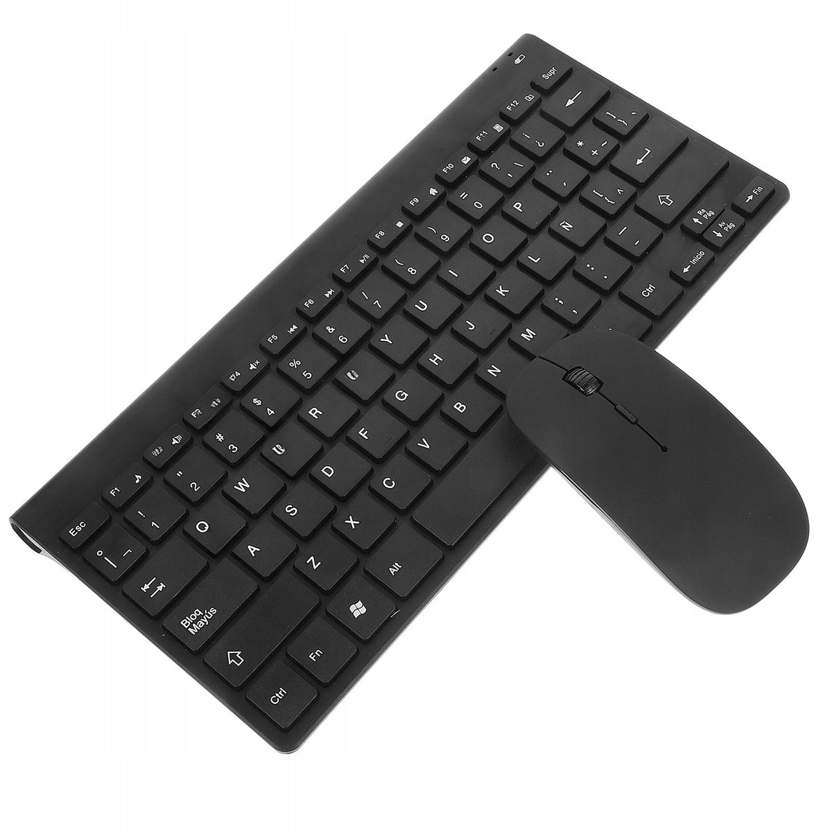 1SET WIRELESS KEYBOARD AND MOUSE COMBO BLACK RESIN COMPUTER ACCESSORY Manufacturer code 18034589