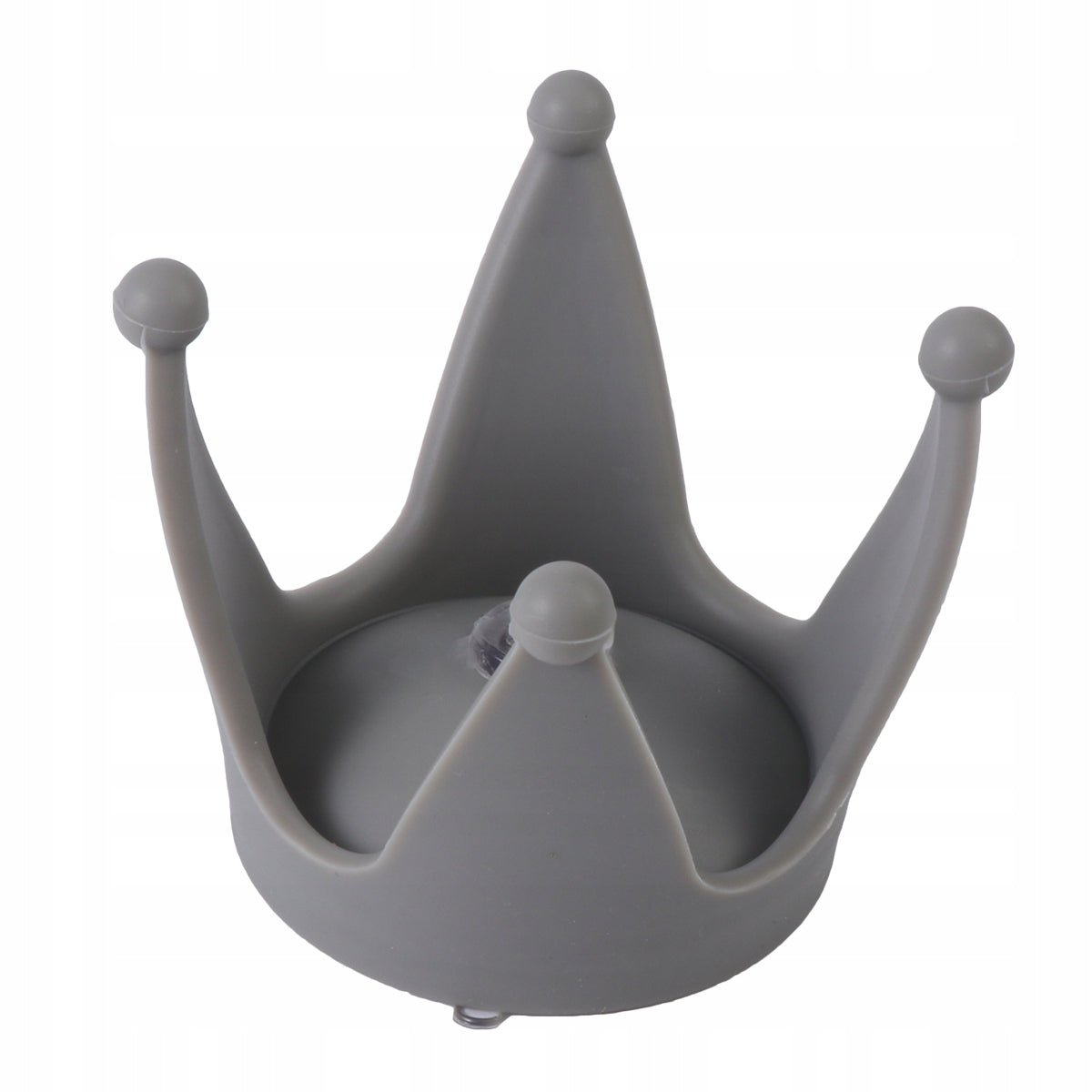 1SZT SILICONE HORNS KORONA DEKORACYJNA NA KASK SZARA Manufacturer no brand