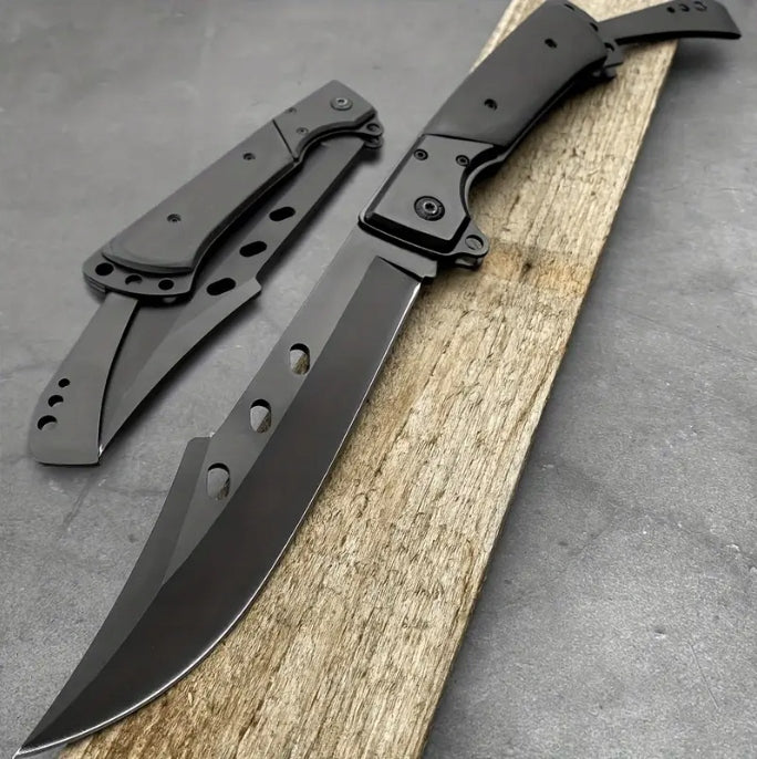 1SZT TACTICAL FOLDING KNIFE SURVIVAL HUNTING CUTTING SHARP CAMPING EDC Packaging status original
