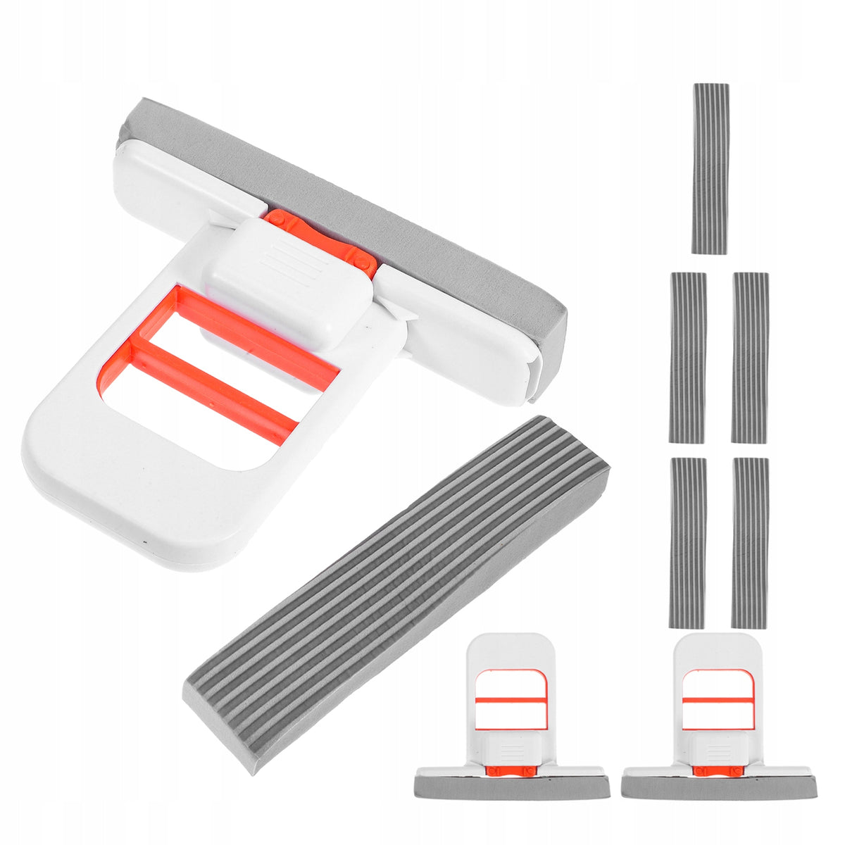 1Set Foldable Desktop Sponge Mop with Easy Self-Squeeze Function Brand no brand