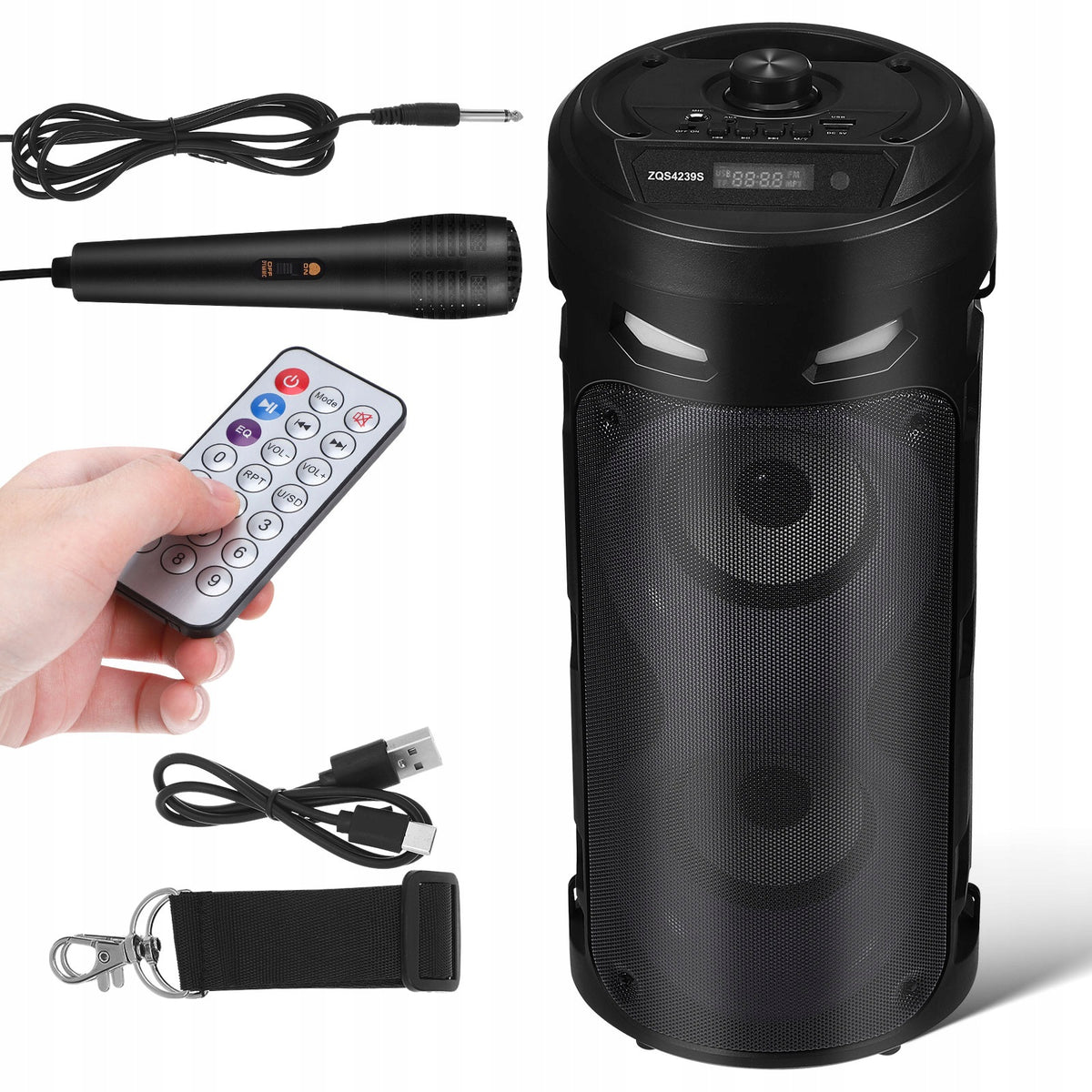 1Set Immersive Portable Pa Speaker System with Powerful Bass Model other