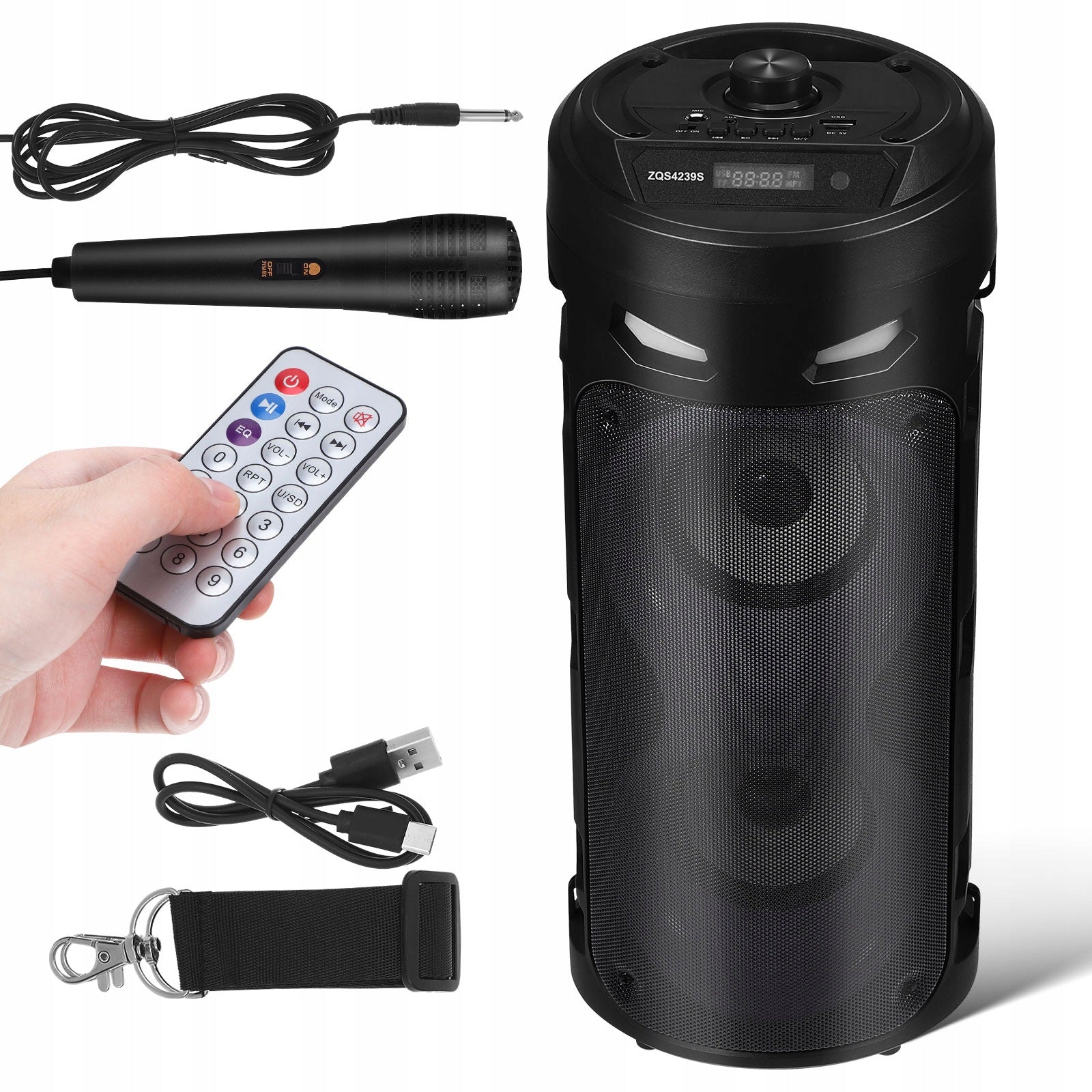 1Set Immersive Portable Pa Speaker System with Powerful Bass Model other