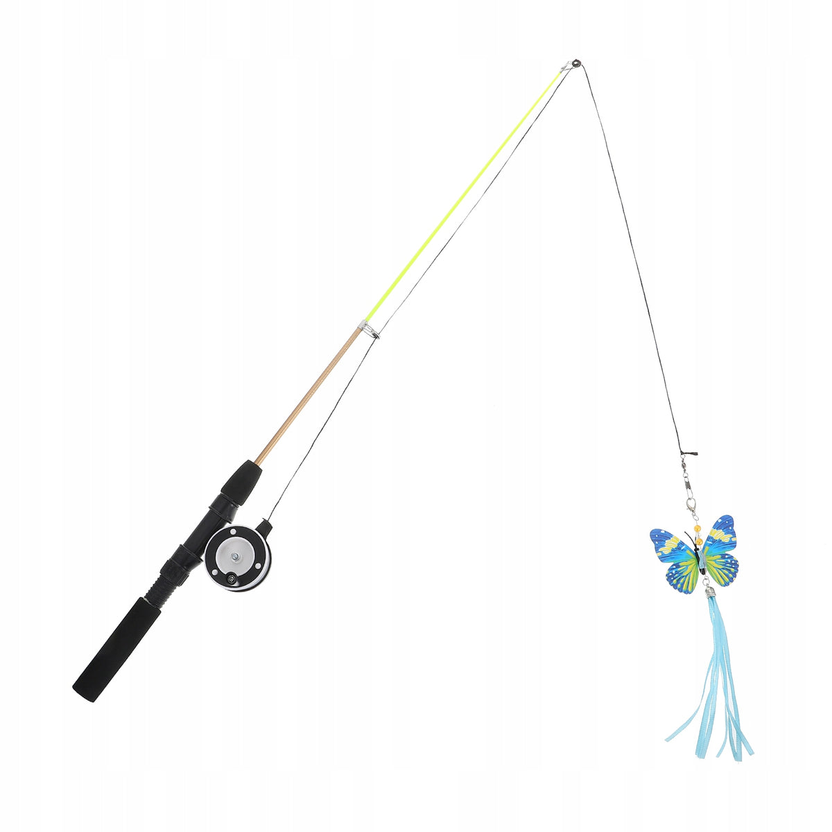 1Set Interactive Cat Fishing Pole Toy Eva Stick for Kitten Play Manufacturer code 13421771