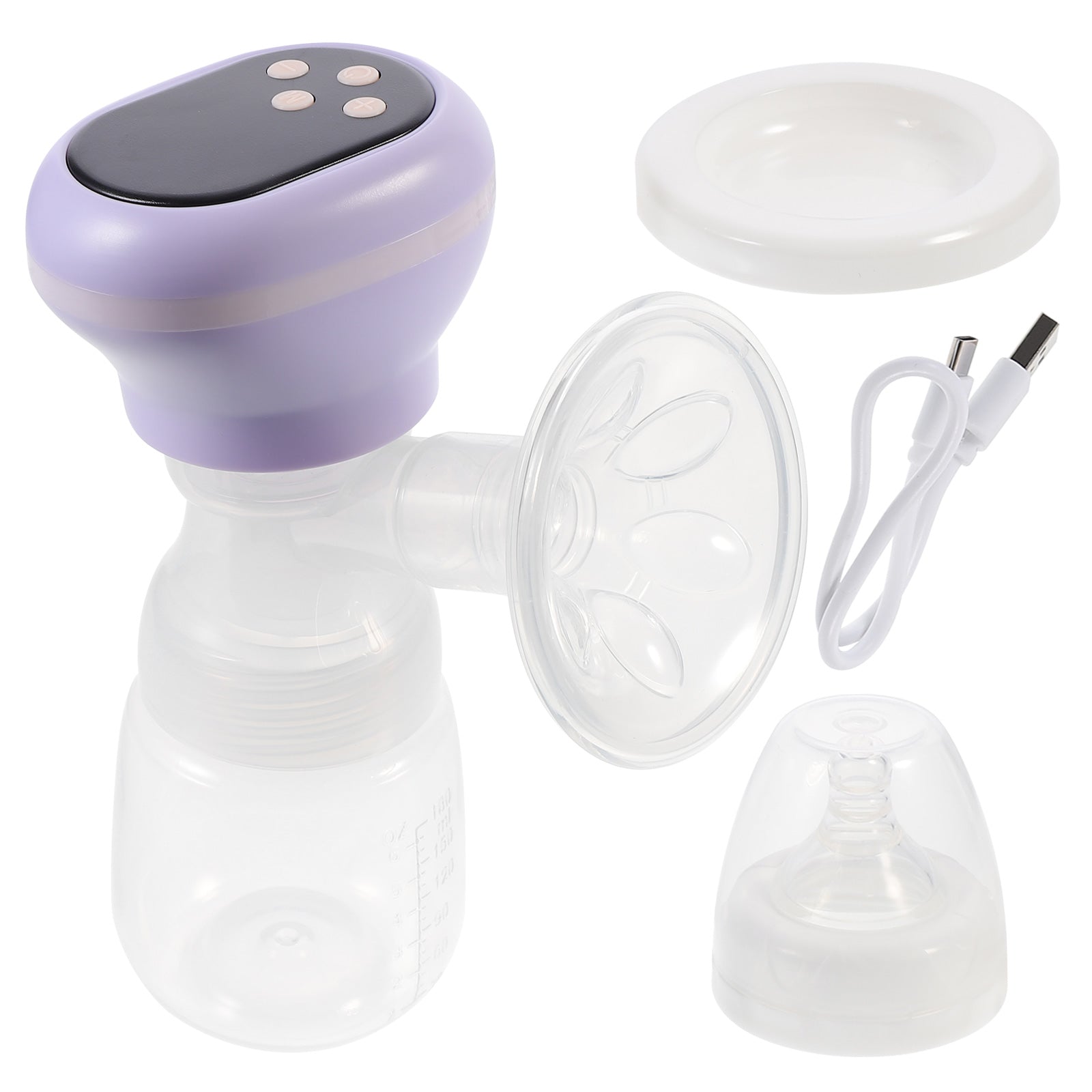 1Set Portable Electric Breast Pump with Soft Silicone and USB Charging Manufacturer of a medical device NA
