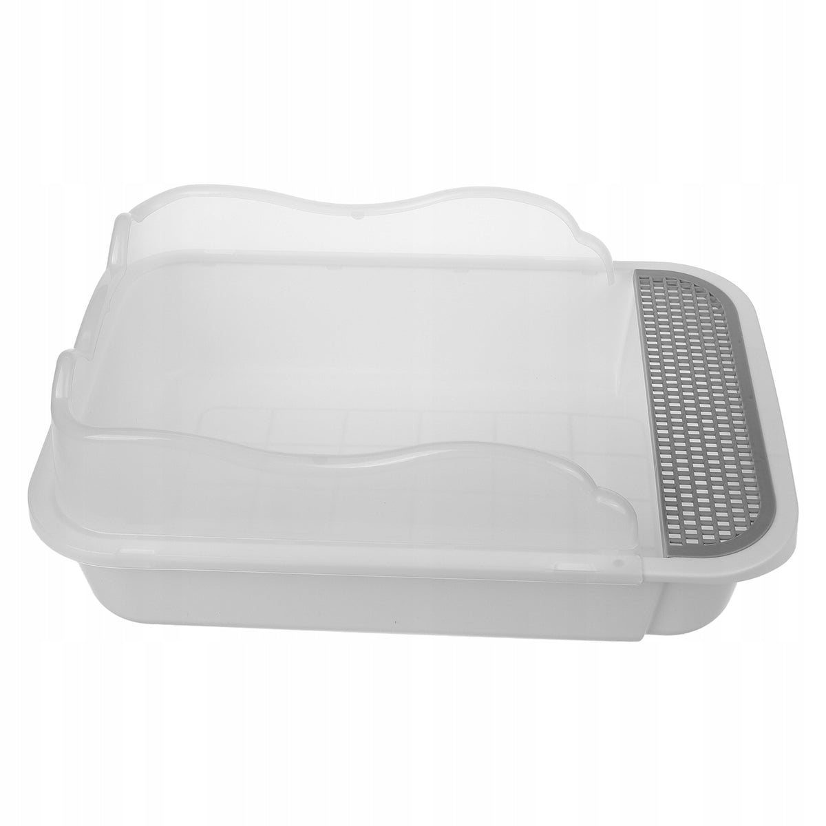 1Set Practical Anti-Splash Open Cat Litter Box for Clean Homes Brand no brand