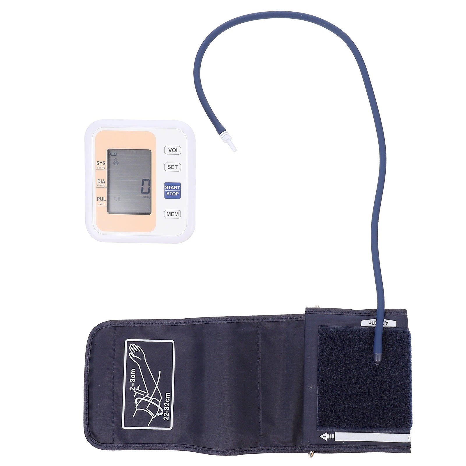 1Set Practical Electric Upper Arm Sphygmomanometer Portable Home Machine Medical device yes