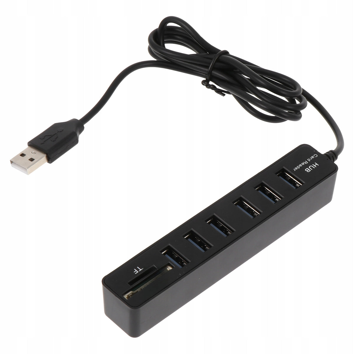 1Szt USB Hub Multiport Z Trwałego ABS Do Komputera