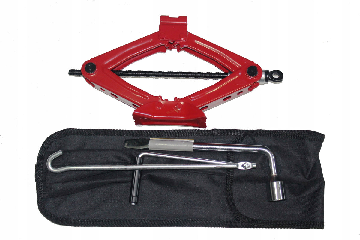 1T trapezoidal lever + 17"-21" wheel wrench in cover