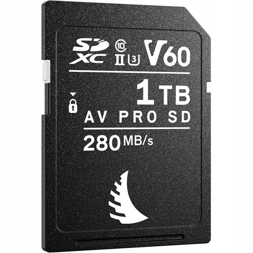 1TB SDXC Memory Card Angelbird AV PRO SD MK2 V60 280MB/s 4K 6K Fast