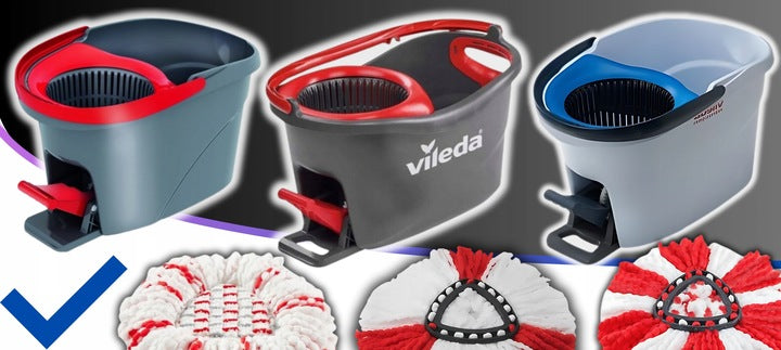 1X CARTRIDGE VILEDA TURBO ROTARY MOP COVER NEW MODEL 3IN1 Manufacturer code 1x WKŁAD NAKŁADKA DO MOPA