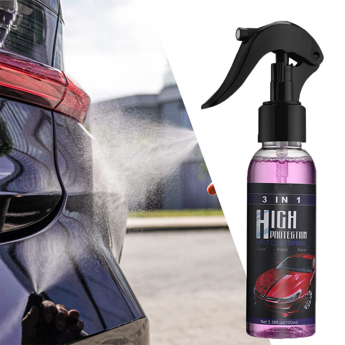 1X Nano Car Scratch Repair Spray 100ML Manufacturer's catalog number 6974065307296