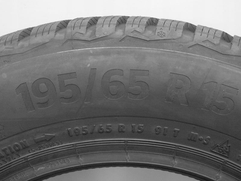1Z 195/65R15 Continental WinterContact TS870 91T 3721 N Year of manufacture 2021