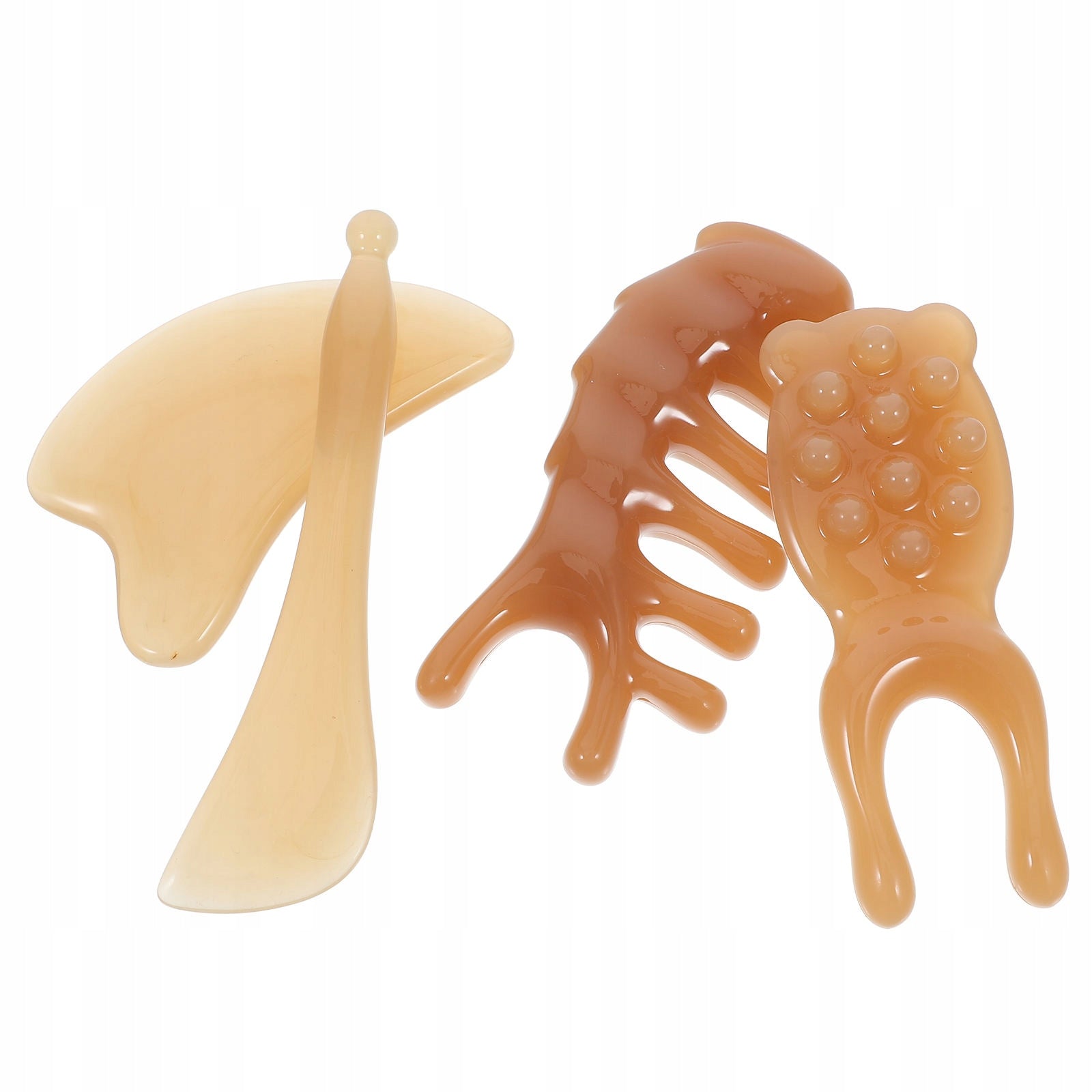 1ZEST UNIWERSALNY GUA SHA DO MASAŻU GŁOWY I PIELĘGNACJI TWARZY Kind hands