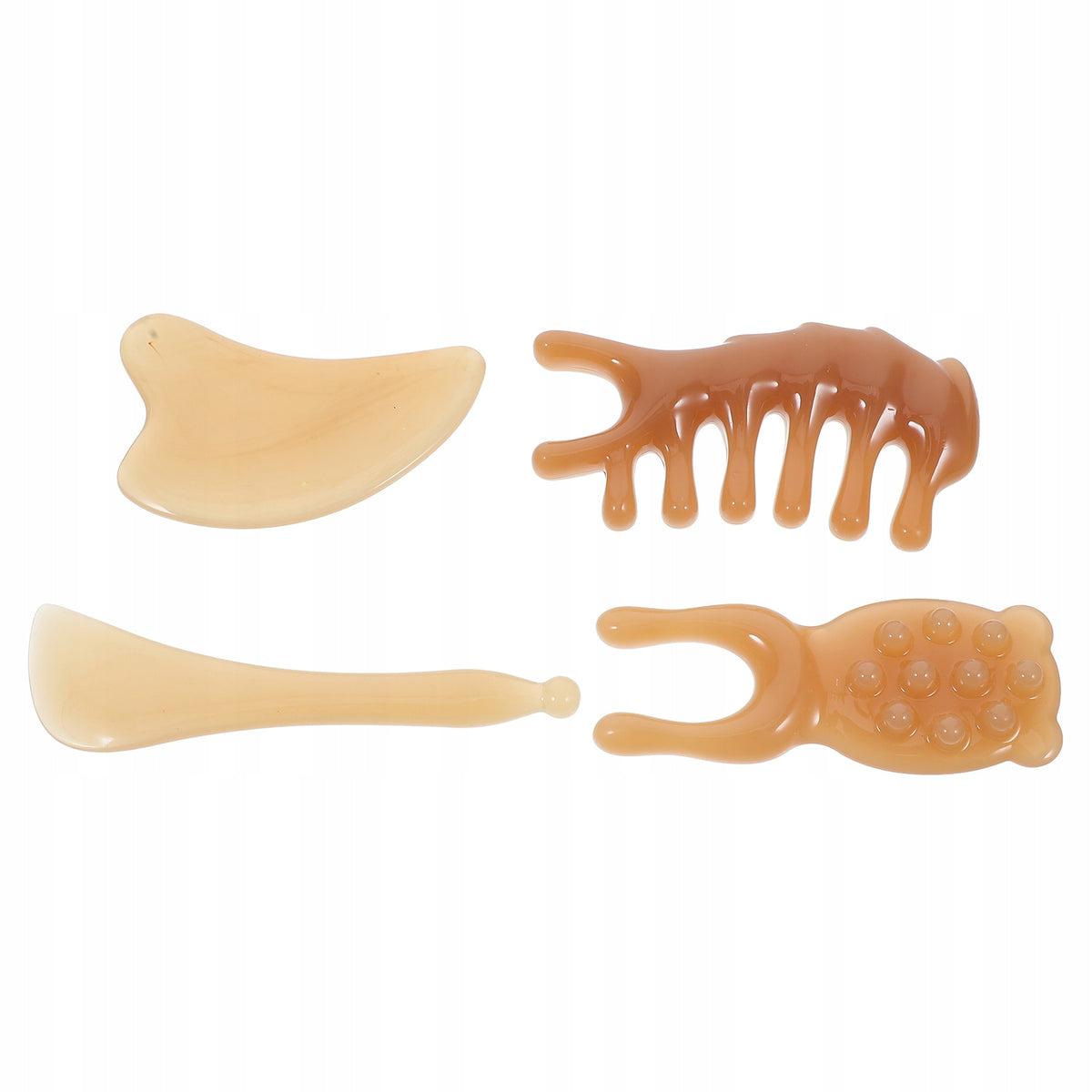 1ZEST UNIWERSALNY GUA SHA DO MASAŻU GŁOWY I PIELĘGNACJI TWARZY