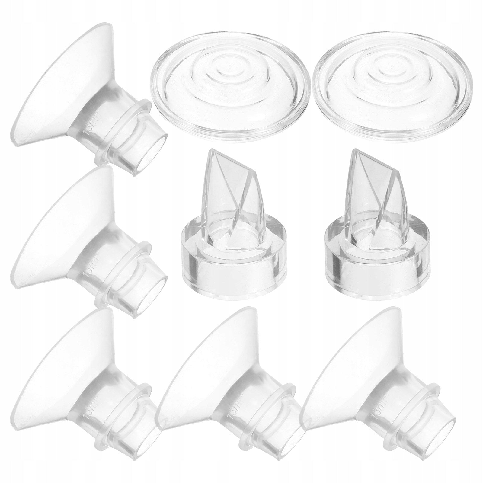 1ZEST ZESTAW SILIKONOWYCH PIERŚCIENI DO LAKTATORA PRZEZROCZYSTY Medical device yes