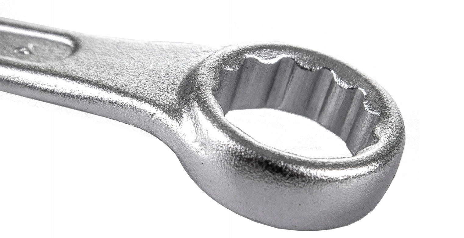 Raktų komplektas EYE-FLAT, 6–22 mm, 12 vnt., CrV plienas, su dėklu