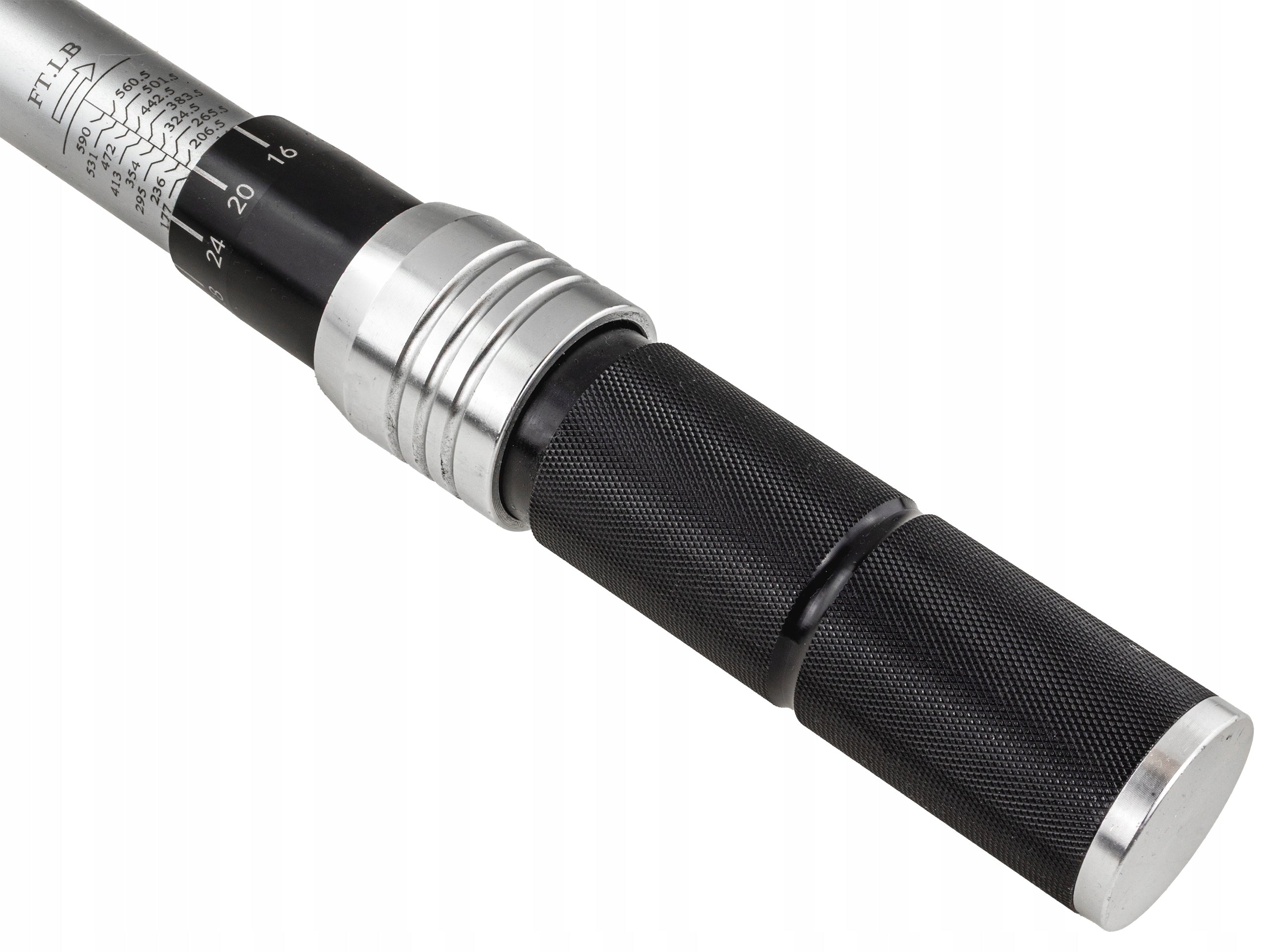 Sukimo momento raktas su užraktu, kalibravimo sertifikatu, 200–800 Nm, 3/4", 1215 mm