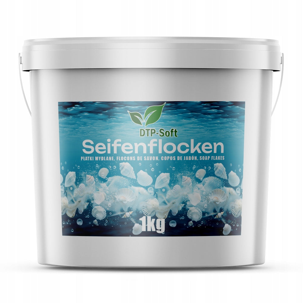 1kg SOAP FLAKES SOAP POWDER NATURAL HYPOALLERGENIC BUCKET