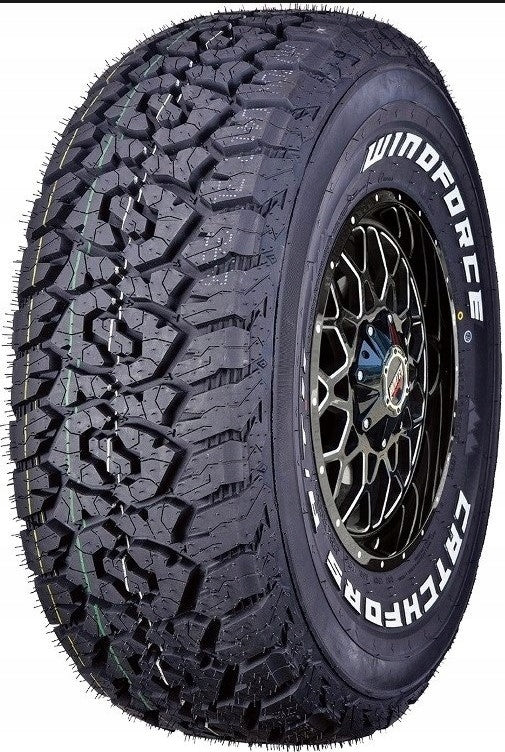 1x 235/85R16 WINDFORCE CATCHFORS A/T II 120R WHITE SUBTITLES