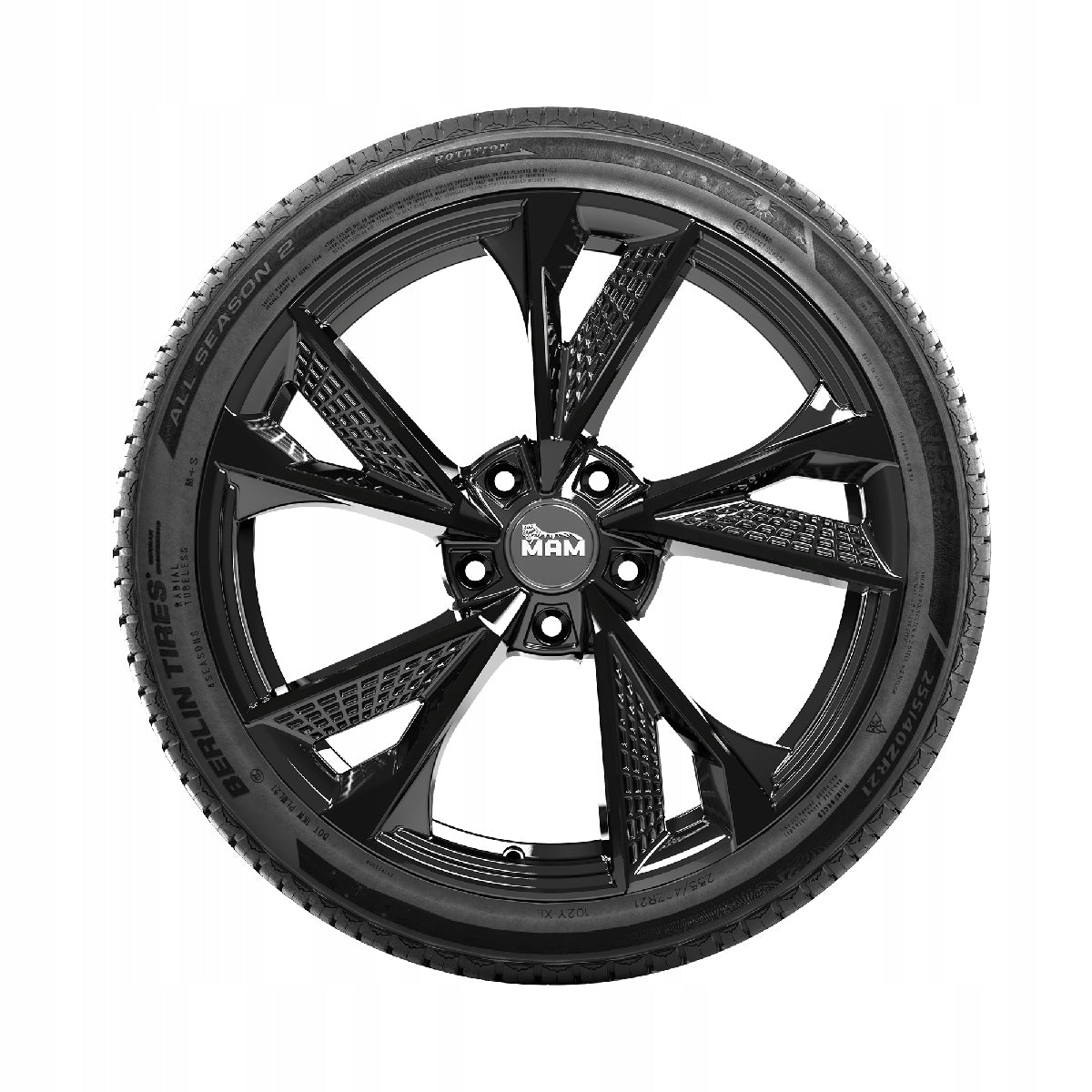 1x 245/45R17 99W Berlin Tires All Season 2 all-season tyre Number of tires offered 1 pc.