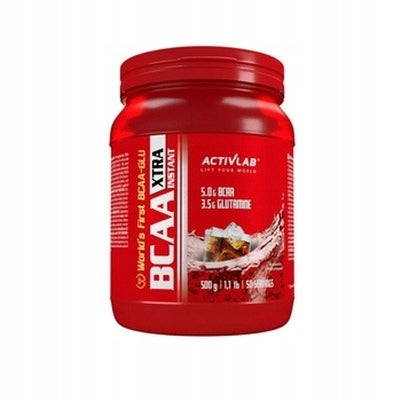 1x 500g ACTIVLAB BCAA x-tra instant cola flavoured