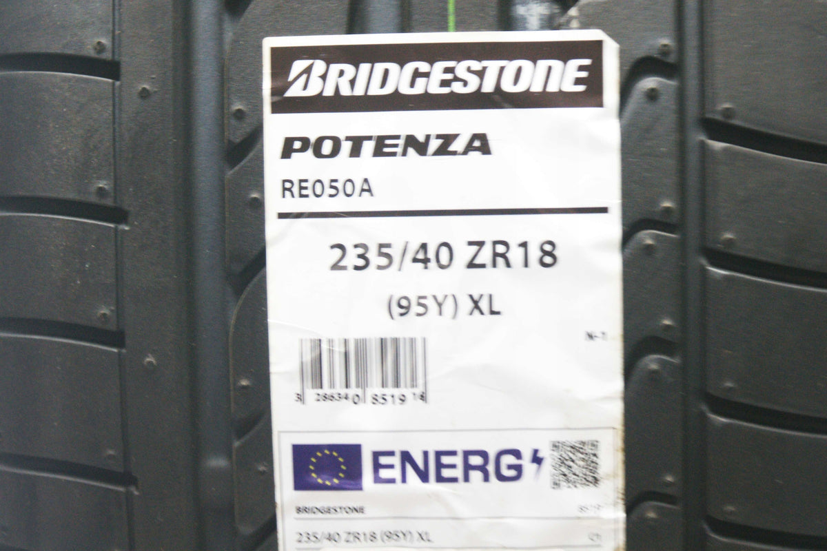 1x BRIDGESTONE 235/40ZR18 POTENZA RE050A XL N-1 Number of tires offered 1 pc.