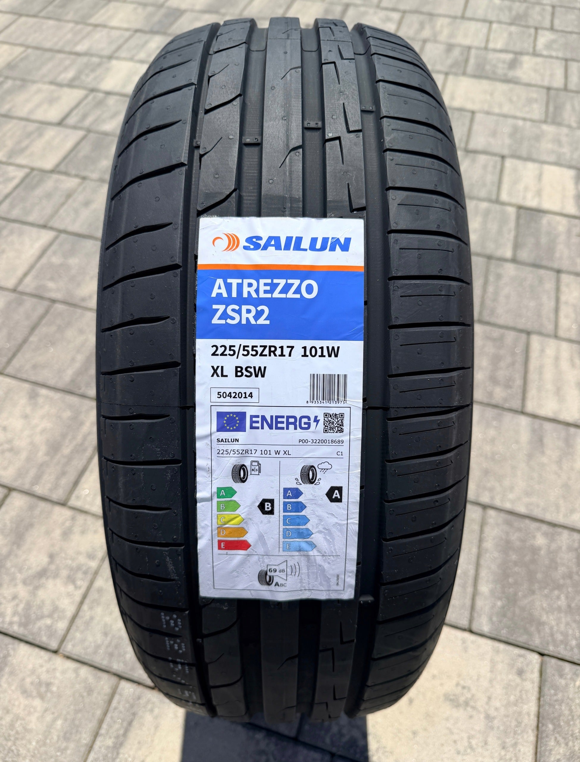 1x SAILUN ATREZZO ZSR 2 225/55/17 225/55R17 225/55 R17 Summer 2026 Season summer