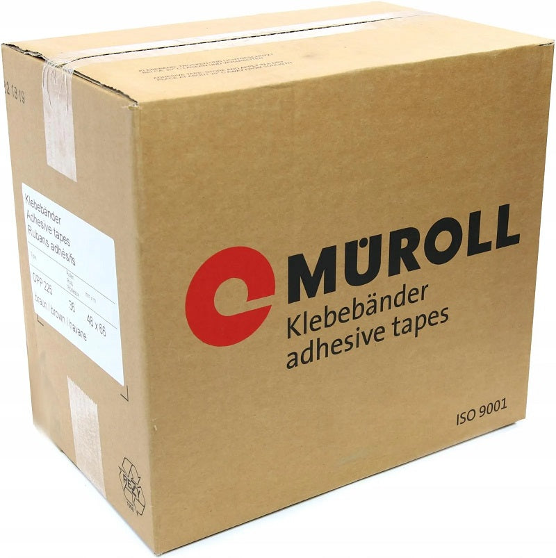 1x STRONG PACKING TAPE MUROLL BROWN SOLVENT-NATURAL RUBBER Packaging status original