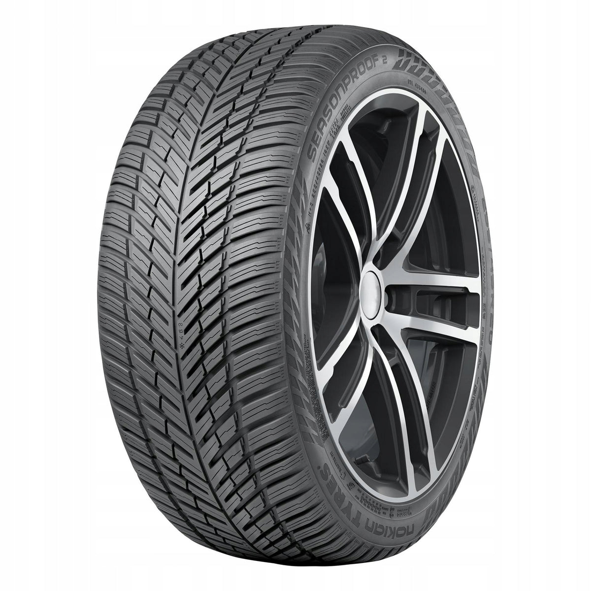 1x TIRE 225/60R17 Nokian Tyres Seasonproof 2