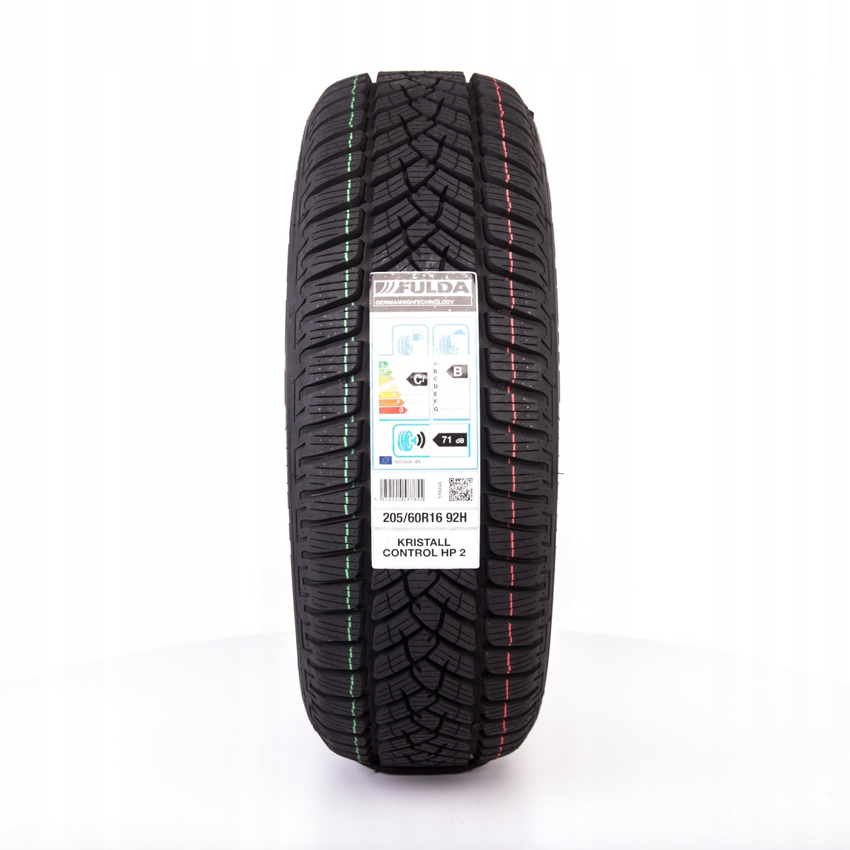 1x TYRE 205/60R16 Fulda Kristall Control HP2 Number of tires offered 1 pc.