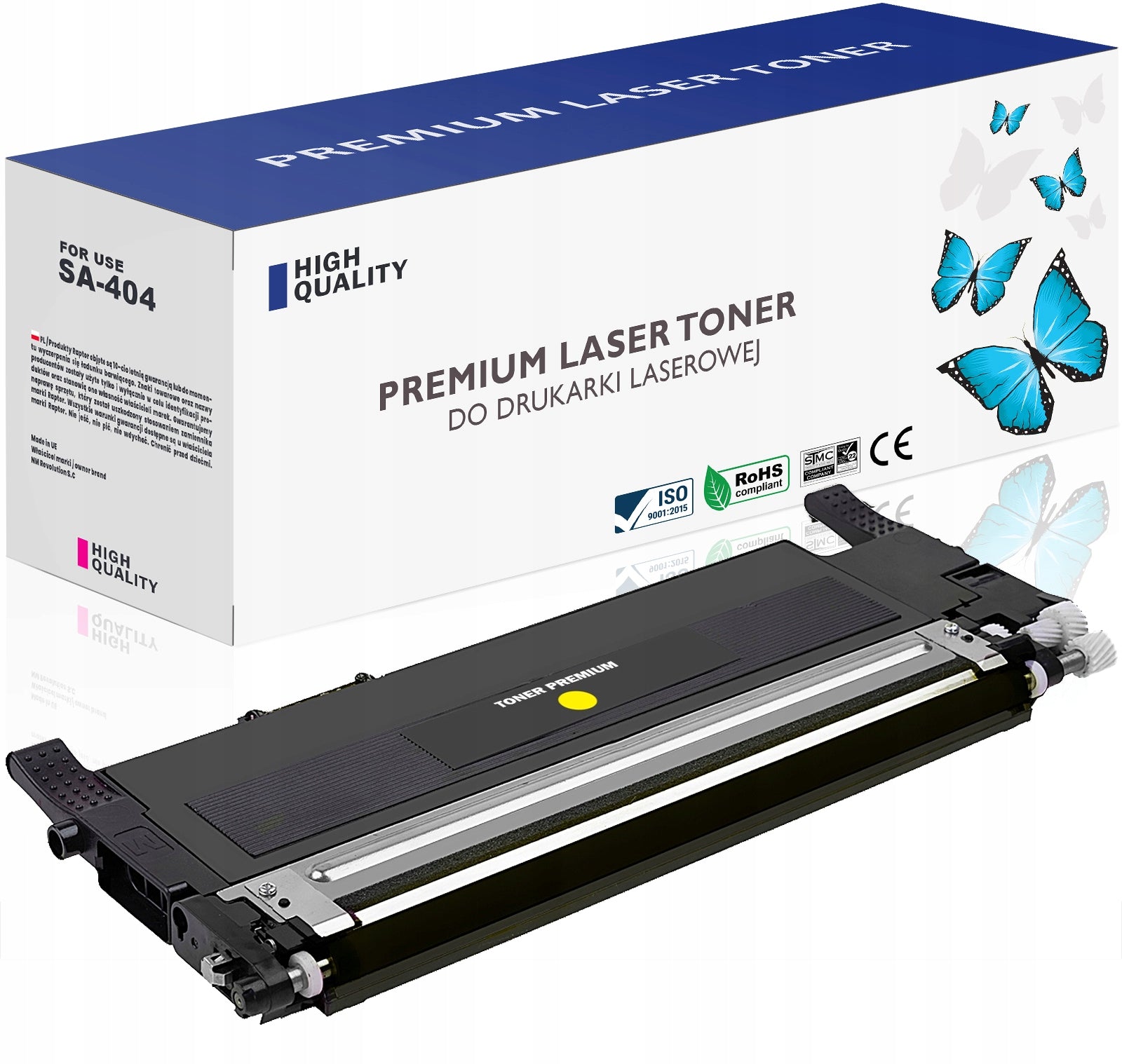 1x Toner Cartridge for Samsung CLT-Y404S SL-C430W C480W 480FW