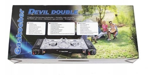 1x Tourist Stove Plain Two-Burner Yanchuan Devil Double 2 x 2500W Manufacturer code nie występuje