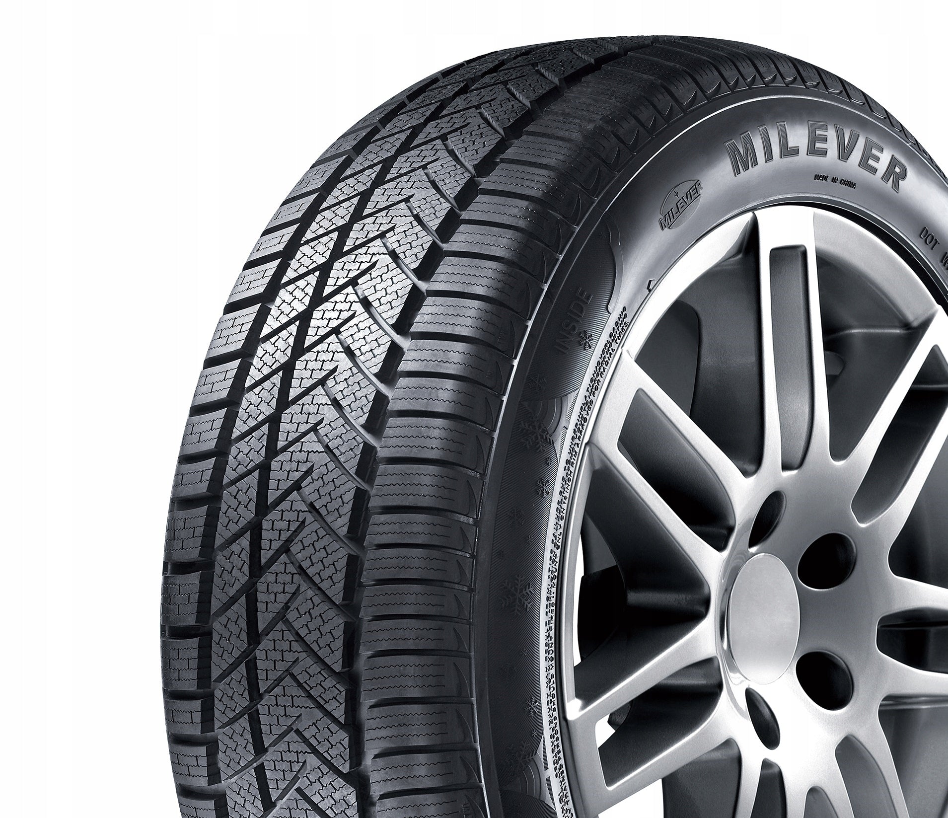 1x Winter tyre 225/55R17 Milever Winter-Max A1 MW255 101V XL New 2024